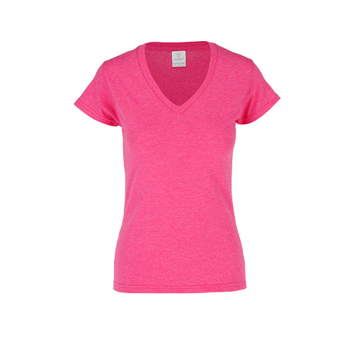 PLAYERA YAZ POLY DAMA CUELLO V - Vista 5